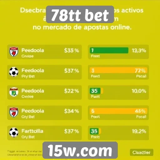 Estatísticas de usuários ativos na 78tt bet