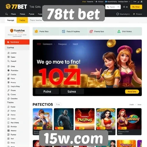 Interface do usuário do site 78tt bet é intuitiva